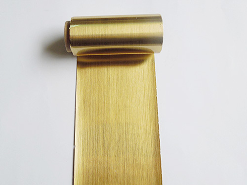 Gold brush...