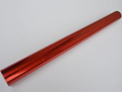 Bright red...